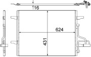 AC 732 000S Kondenzátor, klimatizace Ausgabe Nr. 03/2018: Beschädigtes Ölfilterpapier MAHLE