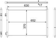 AC 755 000S Kondenzátor, klimatizace Ausgabe Nr. 03/2018: Beschädigtes Ölfilterpapier MAHLE