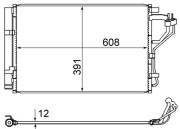 AC 867 000S Kondenzátor, klimatizace Ausgabe Nr. 03/2018: Beschädigtes Ölfilterpapier MAHLE