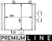 CLC 47 000P Olejový chladič, motorový olej BEHR *** PREMIUM LINE *** MAHLE