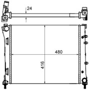 CR 2000 000S Chladič, chlazení motoru Ausgabe Nr. 03/2018: Beschädigtes Ölfilterpapier MAHLE