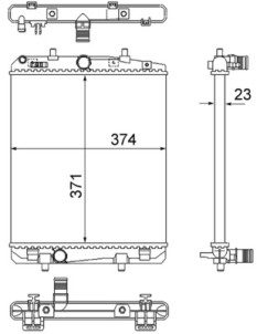 CR 2035 000S Chladič, chlazení motoru Ausgabe Nr. 03/2018: Beschädigtes Ölfilterpapier MAHLE