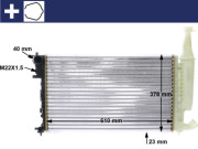 CR 596 000S Chladič, chlazení motoru Ausgabe Nr. 03/2018: Beschädigtes Ölfilterpapier MAHLE