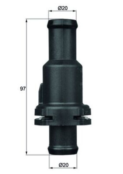 TH 5 75 Termostat, chladivo BEHR MAHLE