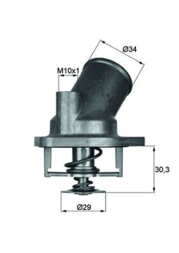 TI 2 92 Termostat, chladivo Ausgabe Nr. 03/2018: Beschädigtes Ölfilterpapier MAHLE