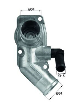 TI 43 92D Termostat, chladivo Ausgabe Nr. 03/2018: Beschädigtes Ölfilterpapier MAHLE