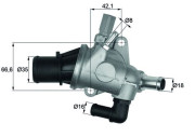 TI 154 88 Termostat, chladivo Ausgabe Nr. 03/2018: Beschädigtes Ölfilterpapier MAHLE