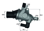 TI 163 88 Termostat, chladivo Ausgabe Nr. 03/2018: Beschädigtes Ölfilterpapier MAHLE