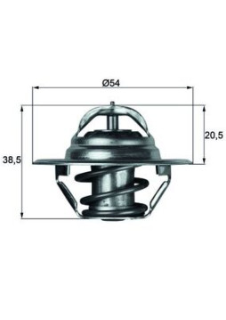 TX 3 83D Termostat, chladivo BEHR MAHLE