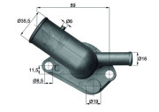 TI 64 87D Termostat, chladivo Ausgabe Nr. 03/2018: Beschädigtes Ölfilterpapier MAHLE