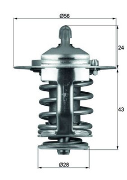 TX 70 82 Termostat, chladivo Ausgabe Nr. 03/2018: Beschädigtes Ölfilterpapier MAHLE