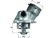 TM 29 100D Termostat, chladivo Ausgabe Nr. 03/2018: Beschädigtes Ölfilterpapier MAHLE