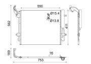 AC 849 000S Kondenzátor, klimatizace Ausgabe Nr. 03/2018: Beschädigtes Ölfilterpapier MAHLE