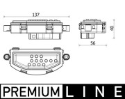 ABR 158 000P Regulace, vnitřní ventilace BEHR *** PREMIUM LINE *** MAHLE