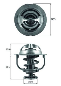 TX 200 90D Termostat, chladivo Ausgabe Nr. 03/2018: Beschädigtes Ölfilterpapier MAHLE