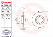 BS 7371 Brzdový kotouč BRECO