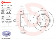 BS 7389 Brzdový kotouč BRECO