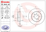 BS 7599 Brzdový kotouč BRECO