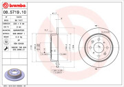 BS 7477 Brzdový kotouč BRECO