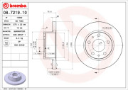 BS 7580 Brzdový kotouč BRECO