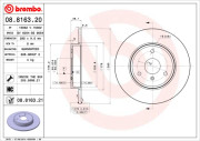 BS 6054 Brzdový kotouč BRECO