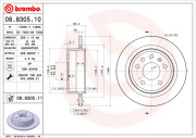 BS 7600 Brzdový kotouč BRECO