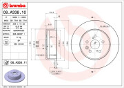 BS 7741 Brzdový kotouč BRECO