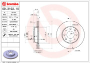 BS 7893 Brzdový kotouč BRECO