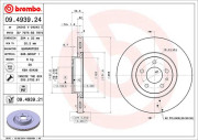 BS 7975 Brzdový kotouč BRECO