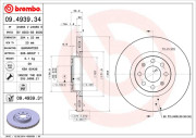 BS 8500 Brzdový kotouč BRECO