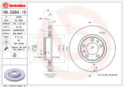 BS 7989 Brzdový kotouč BRECO