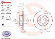 BS 8111 Brzdový kotouč BRECO