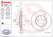 BS 8135 Brzdový kotouč BRECO