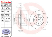 BS 8202 Brzdový kotouč BRECO