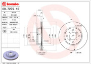 BS 8292 Brzdový kotouč BRECO