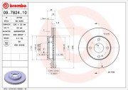 BS 8355 Brzdový kotouč BRECO