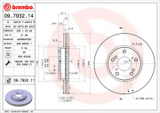 BS 8376 Brzdový kotouč BRECO