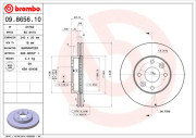 BS 8410 Brzdový kotouč BRECO