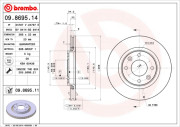 BS 8414 Brzdový kotouč BRECO