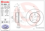 BS 8449 Brzdový kotouč BRECO