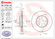 BS 8602 Brzdový kotouč BRECO