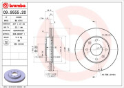 BS 8701 Brzdový kotouč BRECO