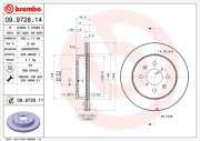 BS 8581 Brzdový kotouč BRECO