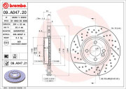 BS 8860 Brzdový kotouč BRECO