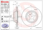 BS 8803 Brzdový kotouč BRECO