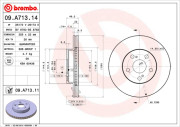 BS 8783 Brzdový kotouč BRECO