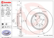 BV 9097 Brzdový kotouč COATED DISC LINE BRECO