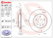 BS 8817 Brzdový kotouč BRECO