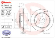 BS 8916 Brzdový kotouč BRECO