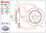 BV 9228 Brzdový kotouč COATED DISC LINE BRECO